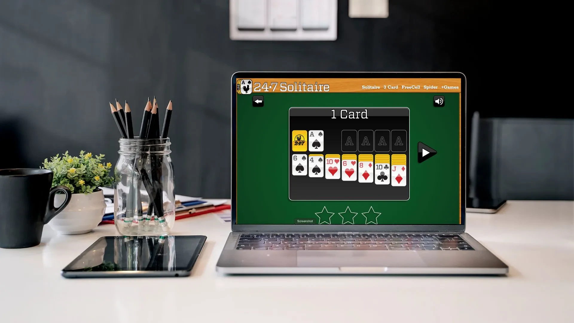 Solitaire card game free online